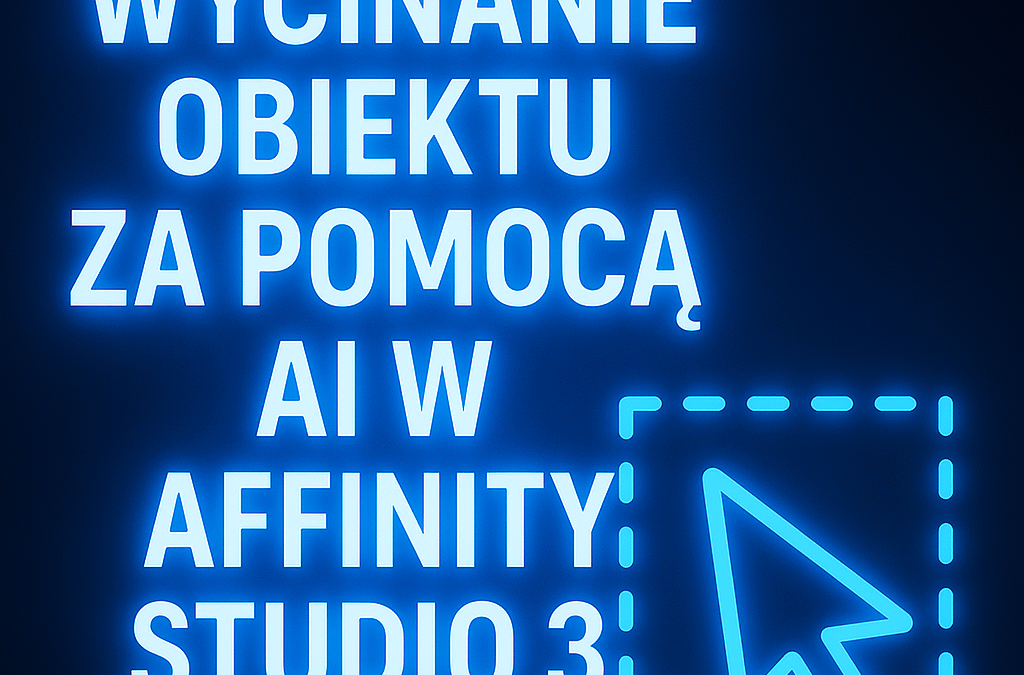 Wycinanie obiektu za pomocą AI w Affinity Studio 3 — szybki i praktyczny poradnik WebFlux