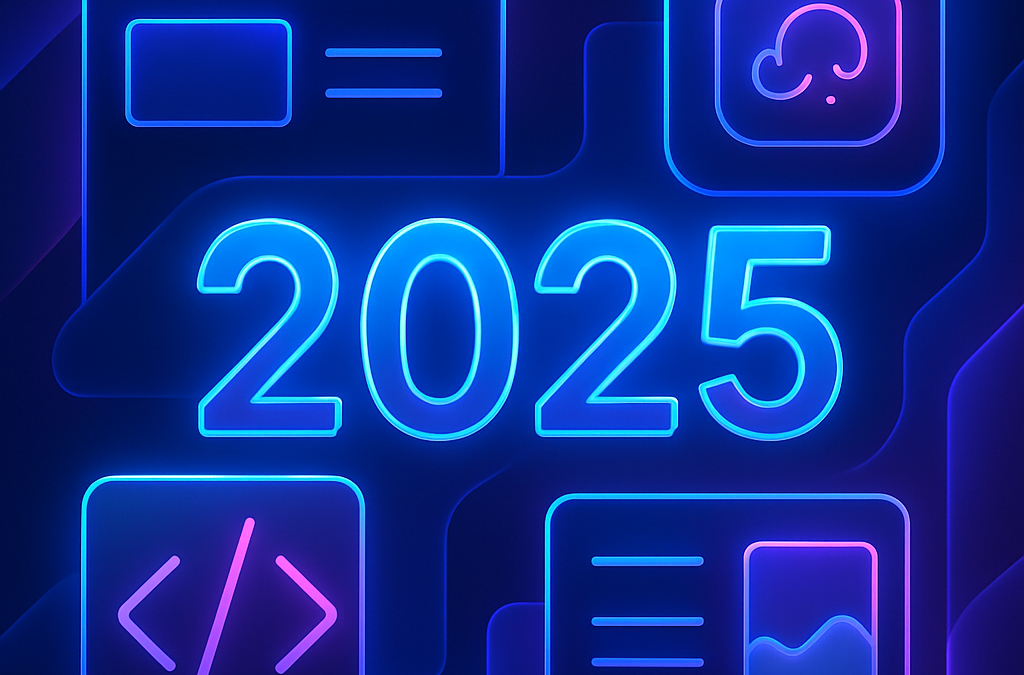 Trendy w projektowaniu stron w 2025 roku — co naprawdę zmieniło się w mijającym roku