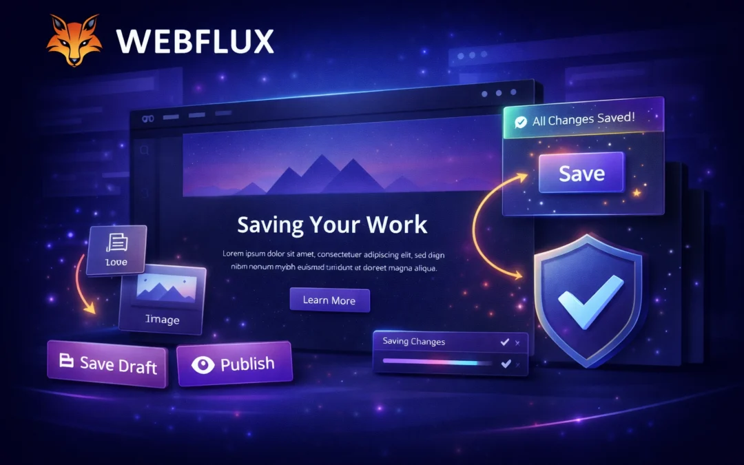 Jak zapisać zmiany w Divi 5 i nie stracić swojej pracy