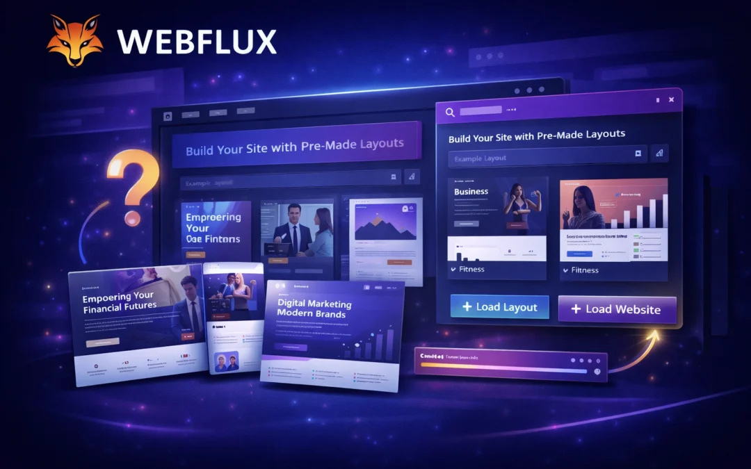 Czy trzeba budować stronę od zera w Divi 5? Gotowe layouty i strony startowe dla początkujących