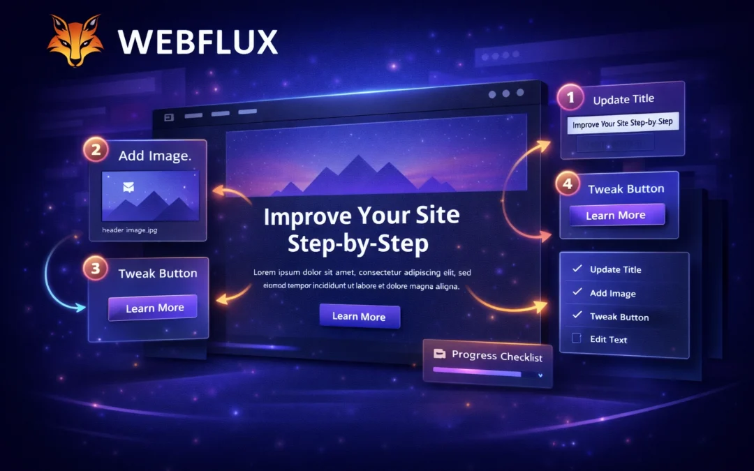 Jak poprawiać stronę w Divi 5 krok po kroku, zamiast przebudowywać wszystko naraz