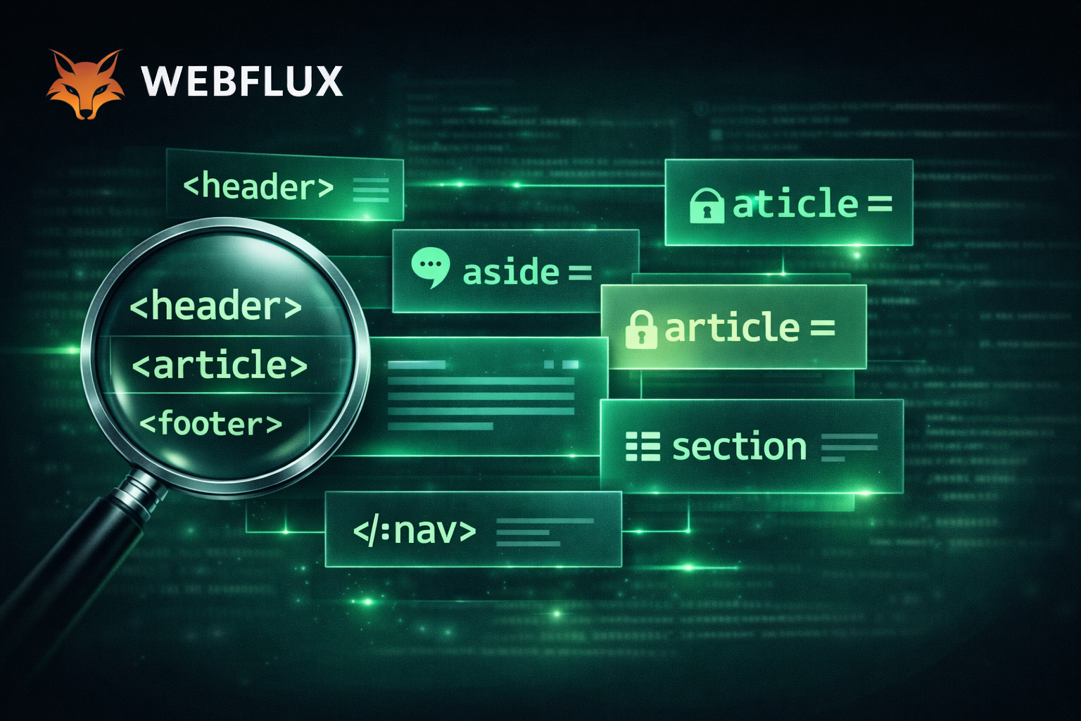 Semantyczne tagi HTML bez nieporozumień