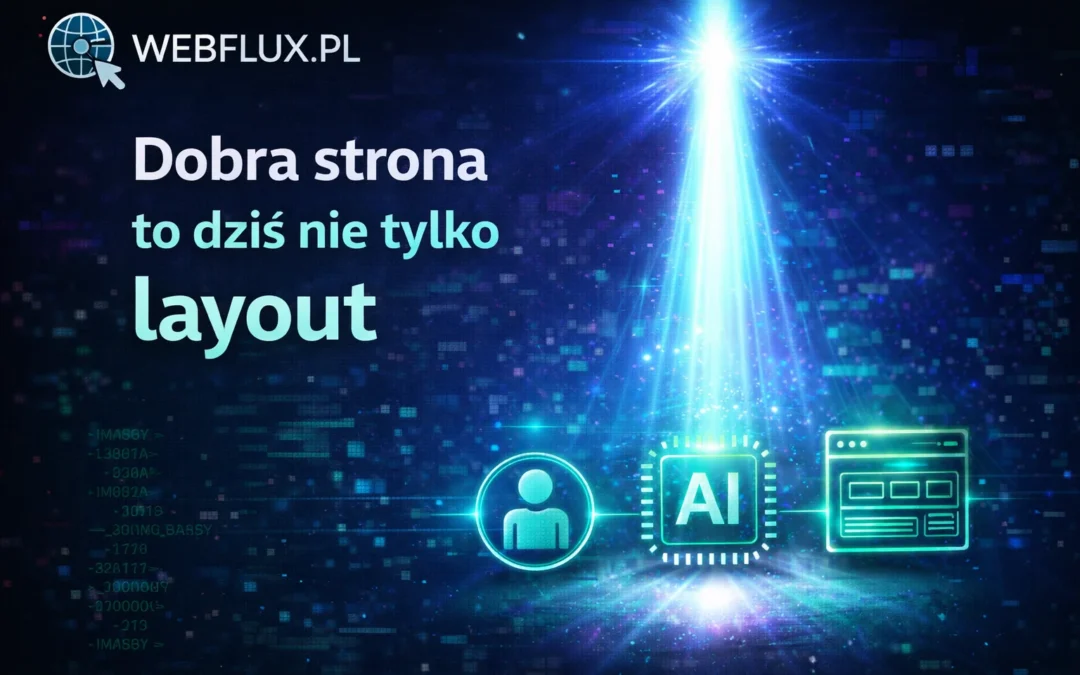 Dobra strona to dziś nie tylko layout. To dokument czytelny dla ludzi i maszyn