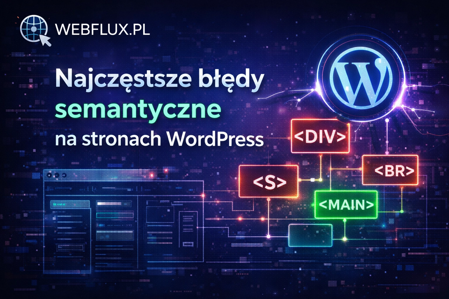 Najczęstsze błędy semantyczne na stronach WordPress