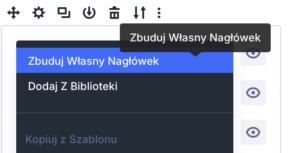 Zbuduj nagłówek