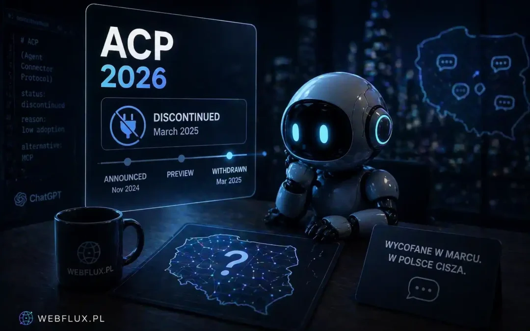ACP w 2026 — co OpenAI wycofało w marcu i dlaczego polski internet jeszcze tego nie zauważył