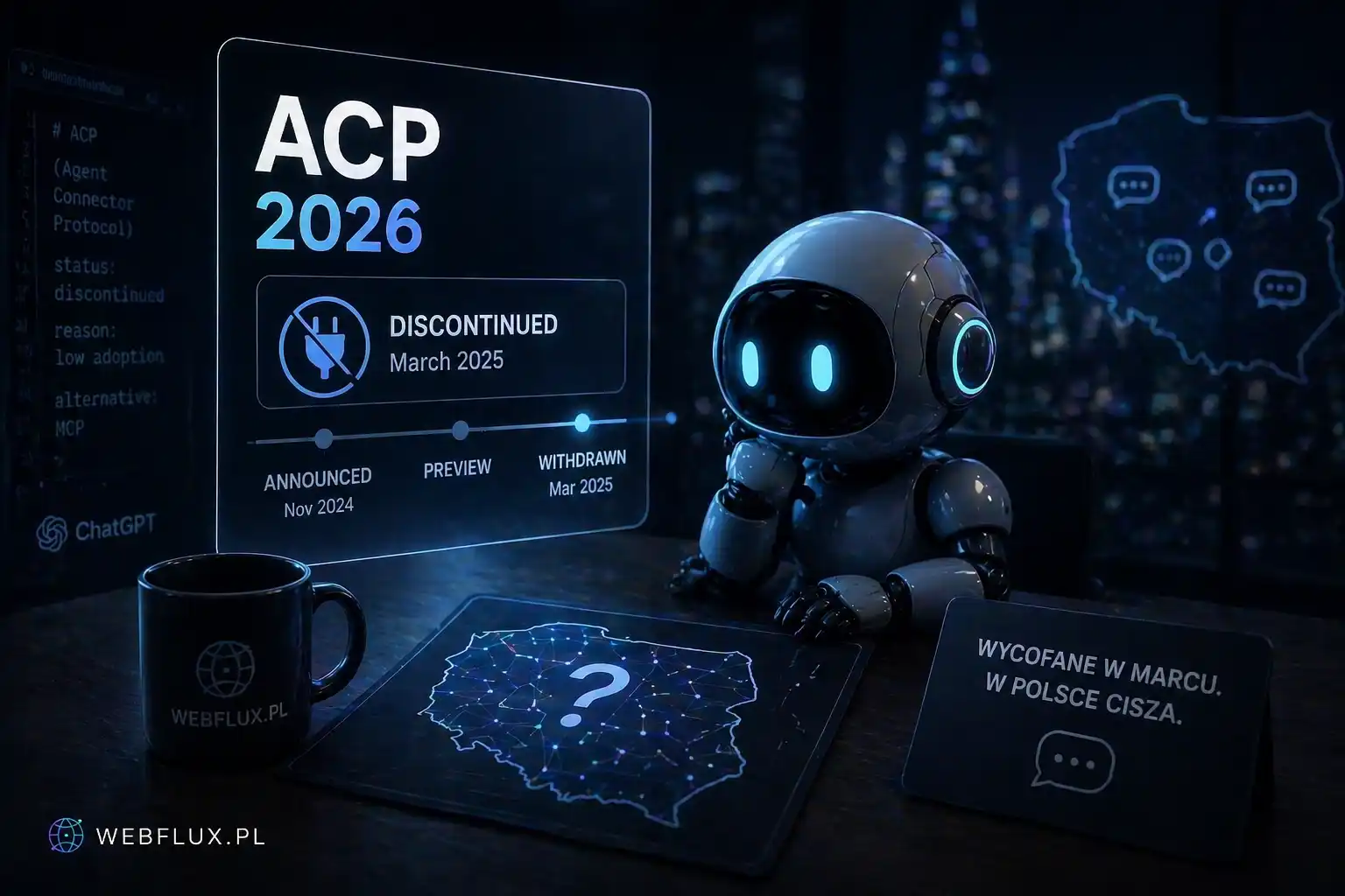 ACP w 2026 — co OpenAI wycofało w marcu i dlaczego polski internet jeszcze tego nie zauważył