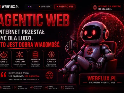 Agentic Web — internet przestał być dla ludzi. I to jest dobra wiadomość.