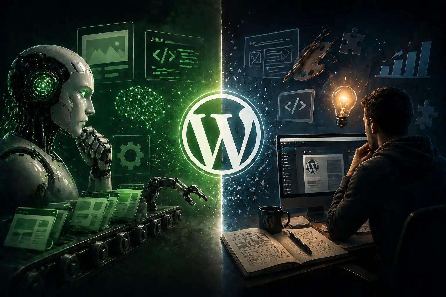 Czy AI zastąpi developerów WordPressa — anatomia popularnej tezy