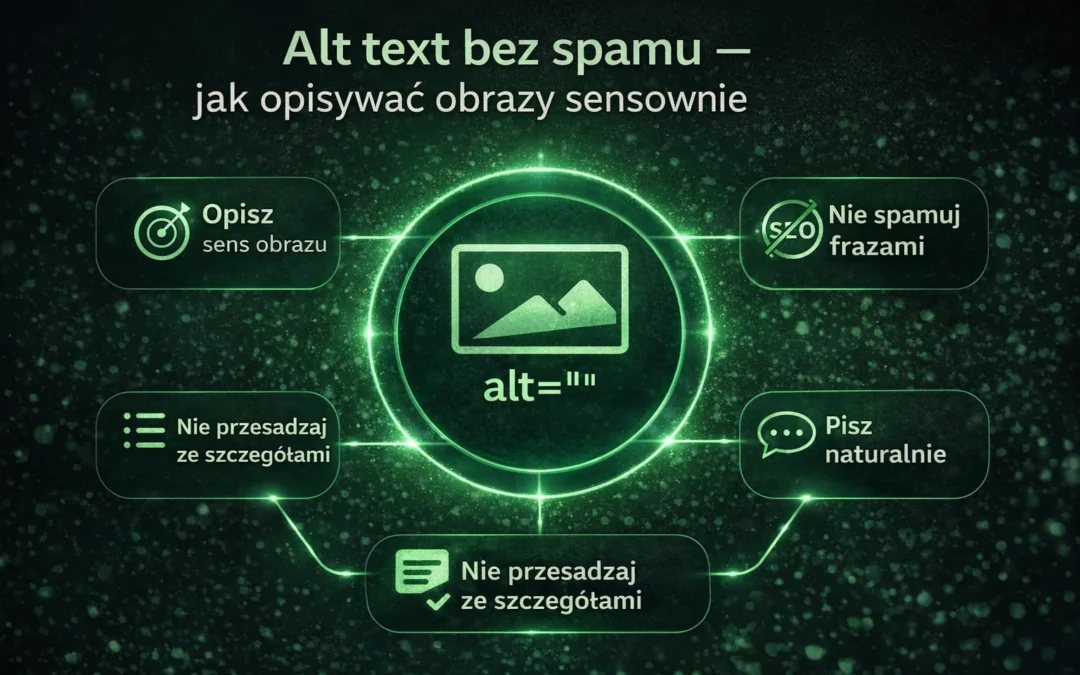 Jak pisać alt text, żeby naprawdę pomagał