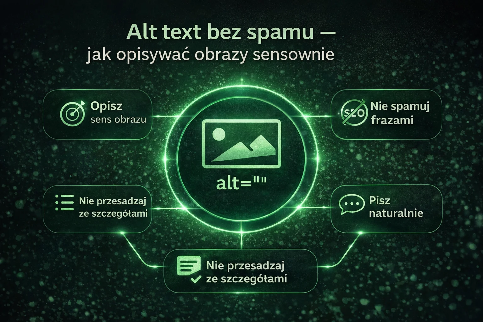 Jak pisać alt text, żeby naprawdę pomagał