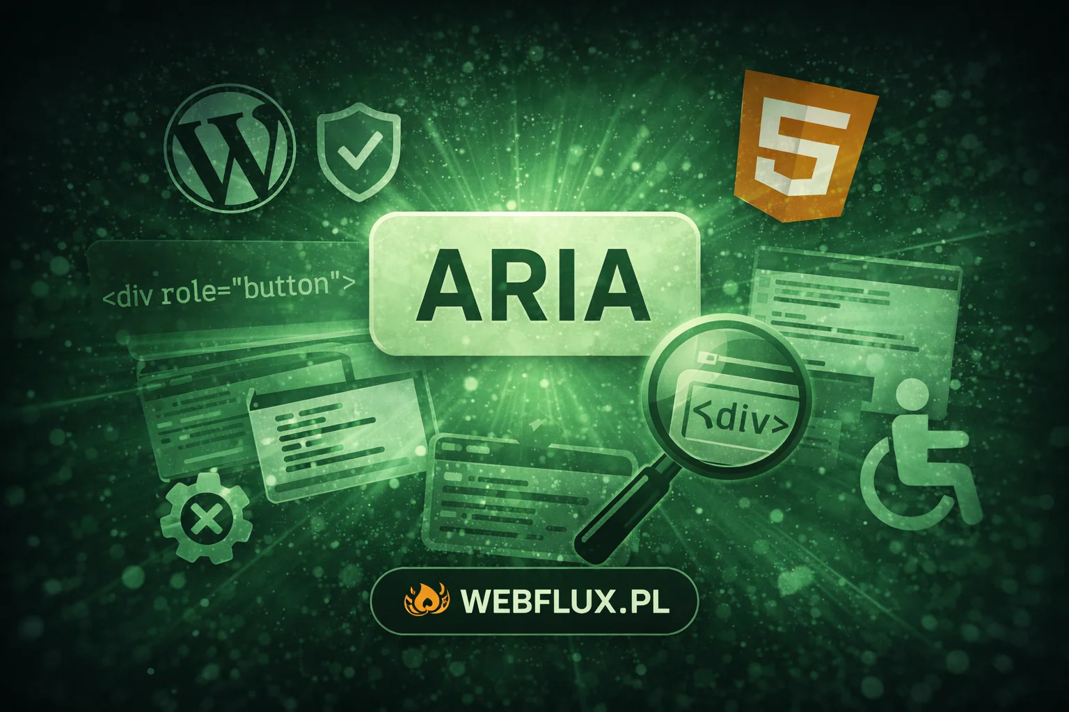 Bo kiedy pojawia się temat dostępności, bardzo łatwo dojść do wniosku, że skoro coś nie działa idealnie, to wystarczy „dodać ARIA” i problem będzie załatwiony.