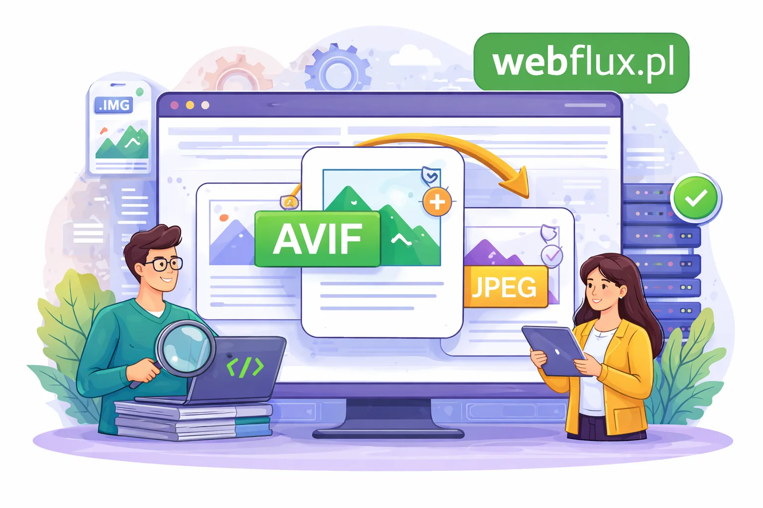 w Divi 5 — dlaczego zwykły img nie wystarczy i jak serwować AVIF z fallbackiem