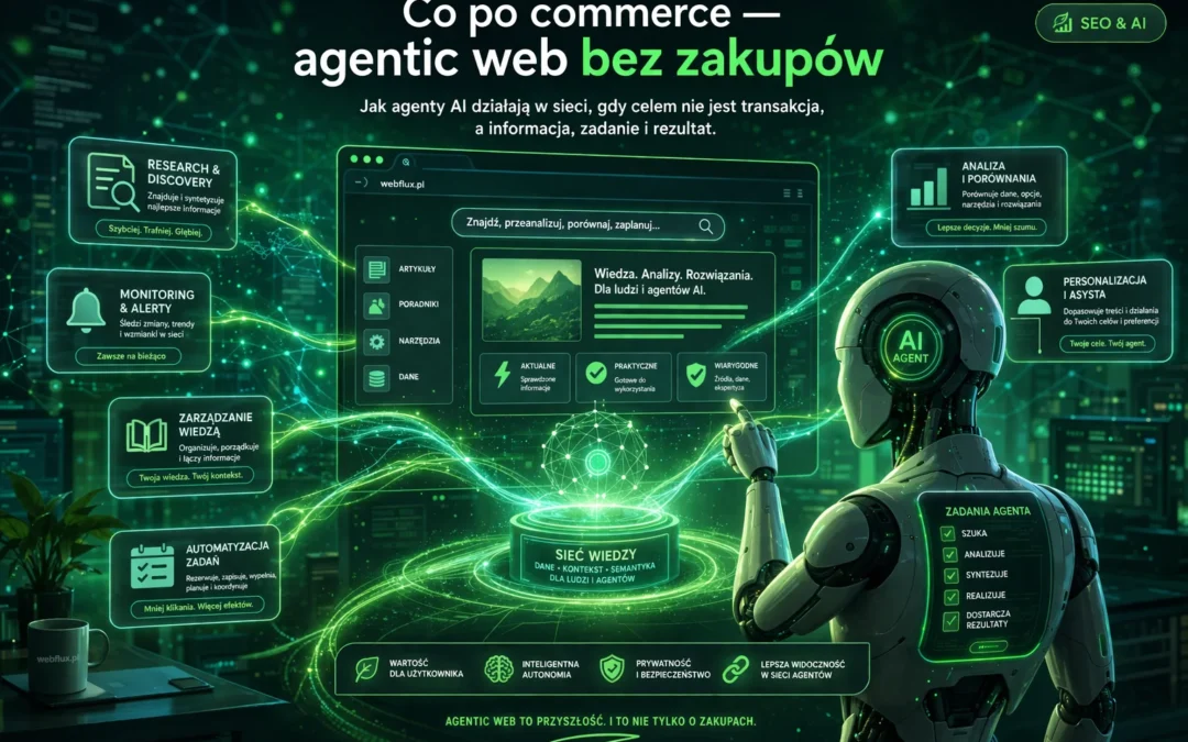Po commerce — co agenci AI zrobią z resztą internetu