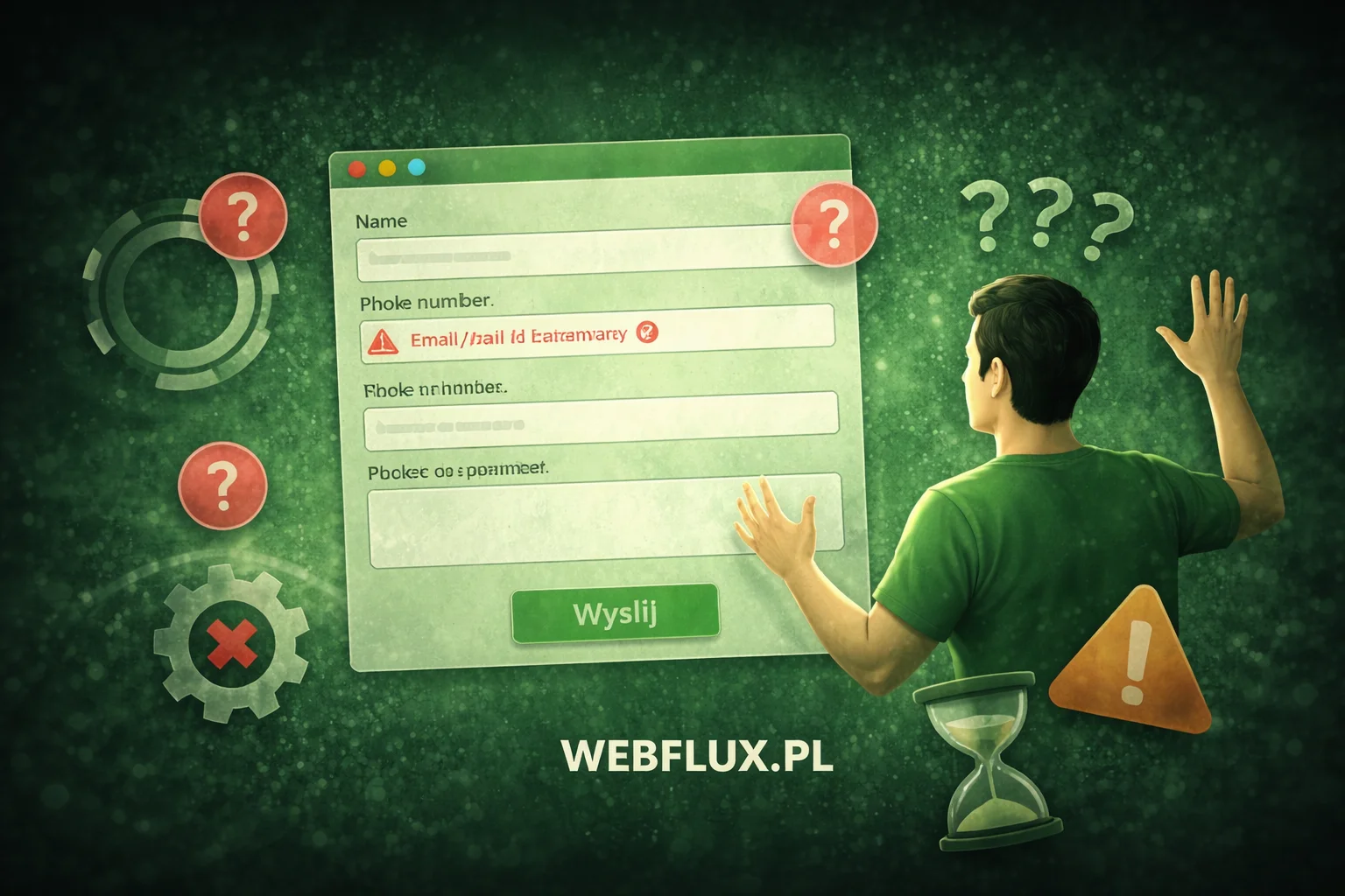 Formularz to jeden z tych elementów strony, które bardzo łatwo zepsuć