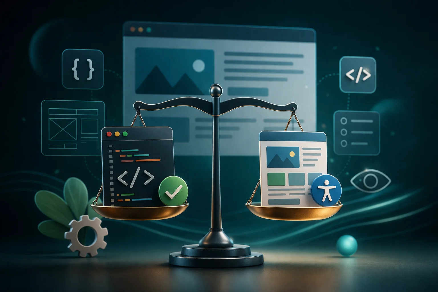 Bo z jednej strony poprawny HTML naprawdę ma ogromne znaczenie — dobra struktura, sensowne elementy, logiczne nagłówki, formularze z etykietami, prawidłowe linki i przyciski robią bardzo dużą część pracy. Ale z drugiej strony odpowiedź brzmi: nie, sam poprawny HTML nie wystarczy.