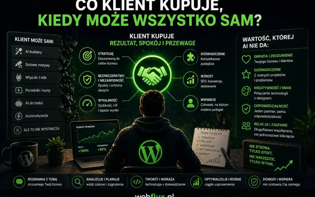 Co klient kupuje, kiedy może wszystko sam