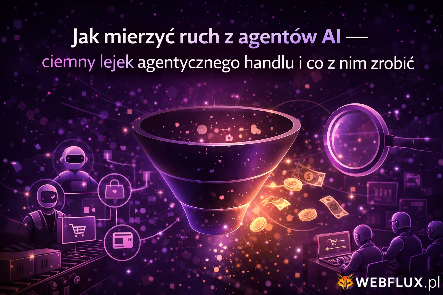 Jak mierzyć ruch z agentów AI — ciemny lejek agentycznego handlu i co z nim zrobić Jak mierzyć ruch z agentów AI — ciemny lejek agentycznego handlu i co z nim zrobić