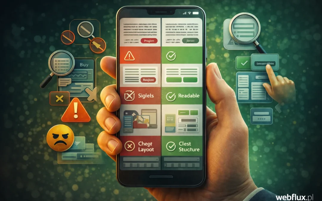 Najczęstsze błędy dostępności na mobile