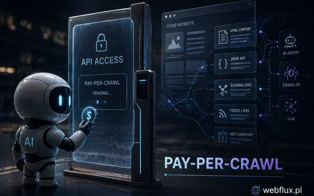 Pay-per-crawl w 2026 — dlaczego mikropłatności od agentów to jeszcze nie jest twoja monetyzacja