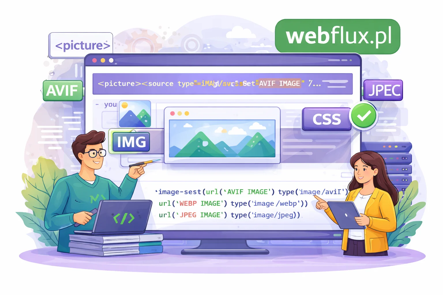Tła w Divi 5 i — co Divi robi natywnie, kiedy zwykły img nie wystarczy i jak podejść do AVIF z fallbackiem