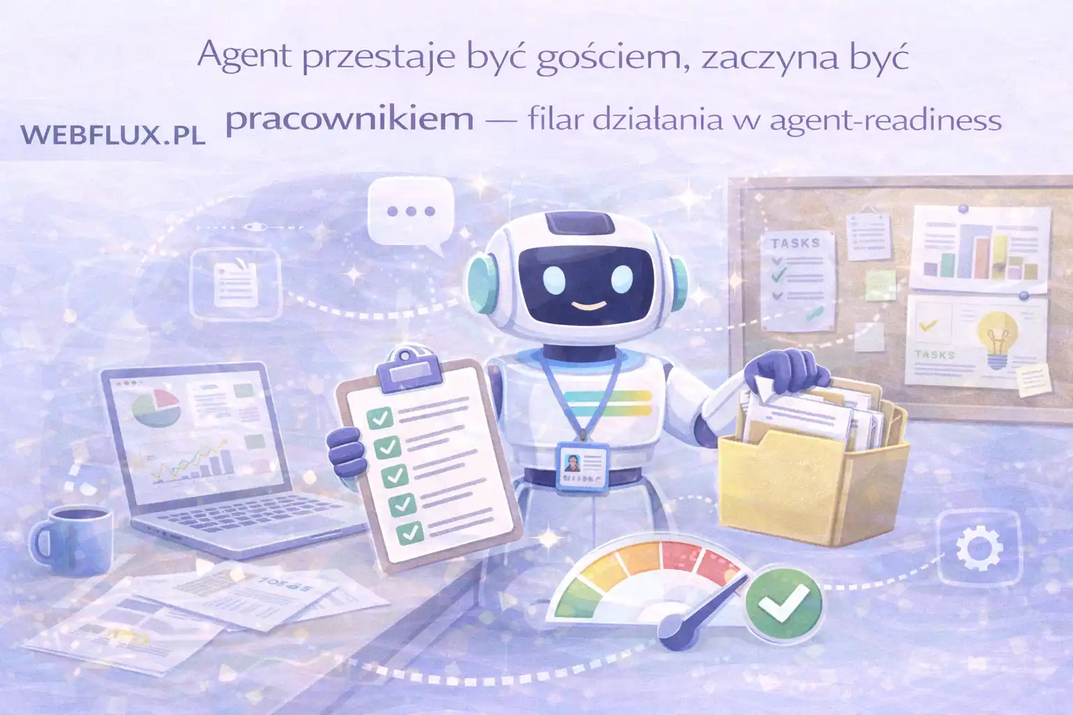 Agent przestaje być gościem, zaczyna być pracownikiem — filar działania w agent-readiness