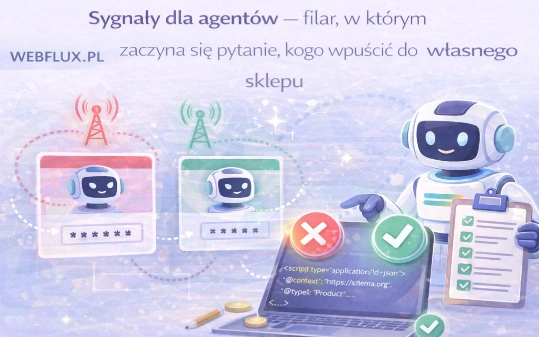 Sygnały dla agentów — filar, w którym zaczyna się pytanie, kogo wpuścić do własnego sklepu