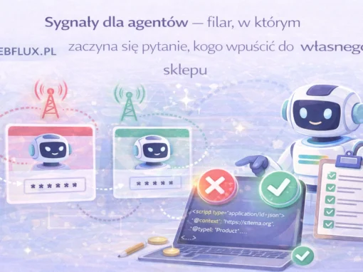 Sygnały dla agentów — filar, w którym zaczyna się pytanie, kogo wpuścić do własnego sklepu