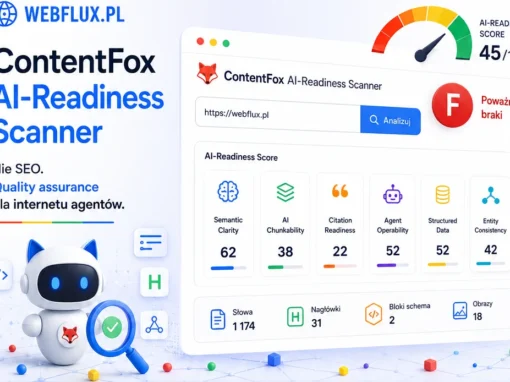ContentFox AI-Readiness Scanner — opis narzędzia