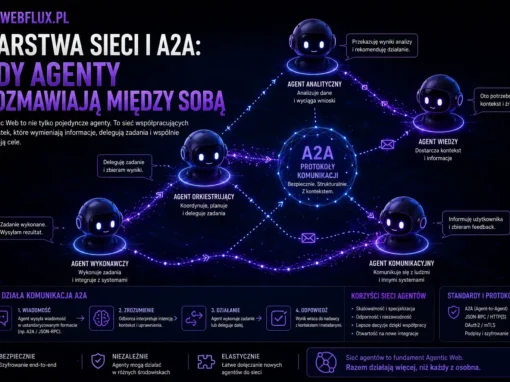 Warstwa Sieci i A2A: gdy agenty rozmawiają między sobą
