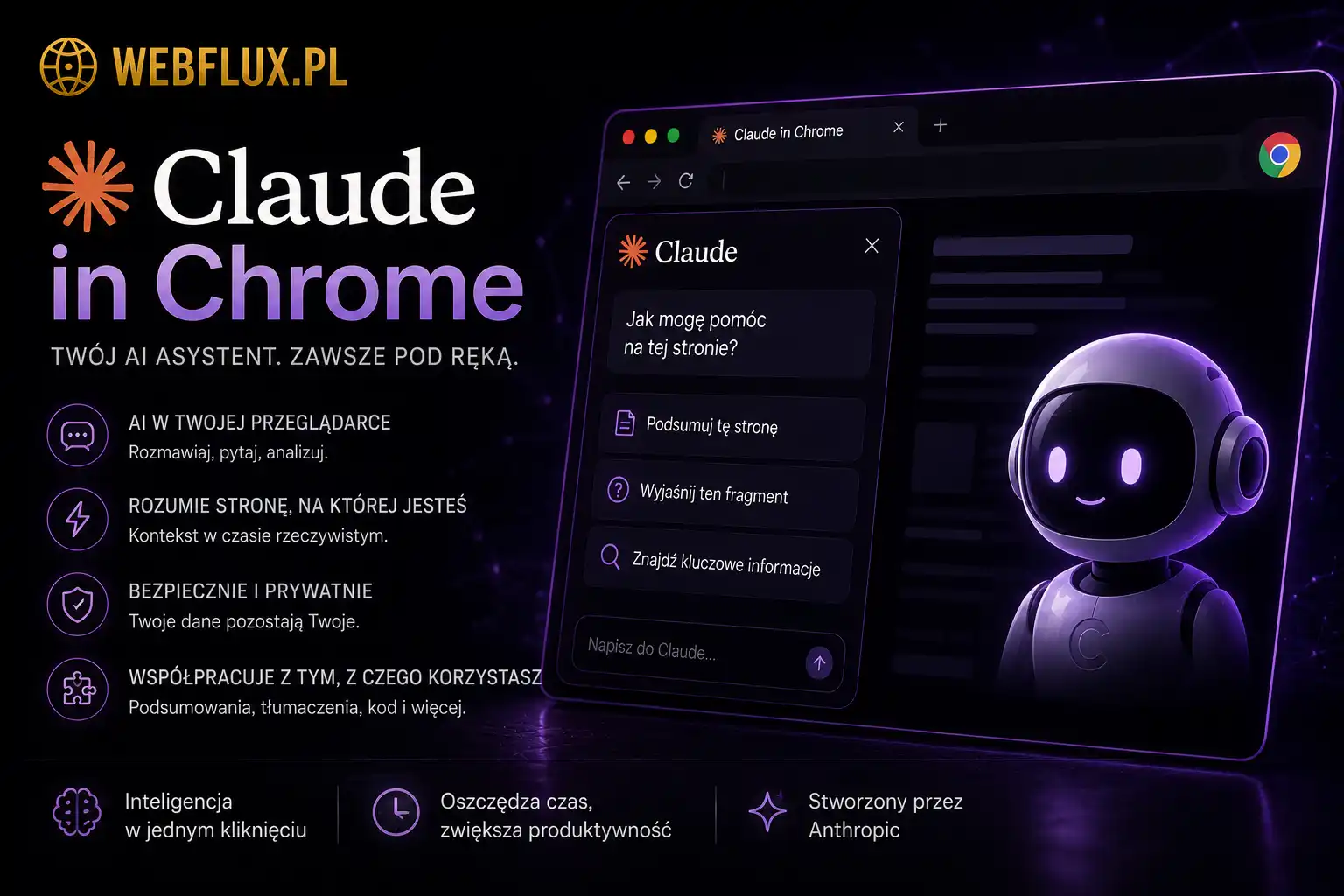 Claude in Chrome — opis narzędzia