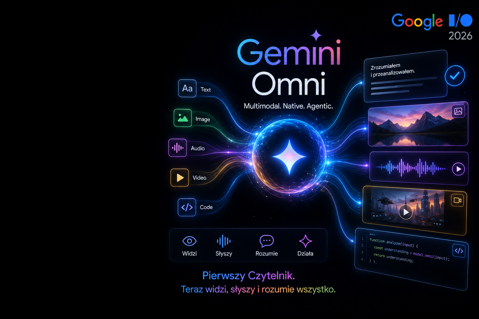 Gemini Omni — kiedy Pierwszy Czytelnik staje się multimodalny