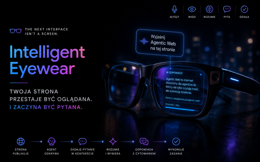 Intelligent Eyewear — kiedy twoja strona przestaje być oglądana i zaczyna być pytana