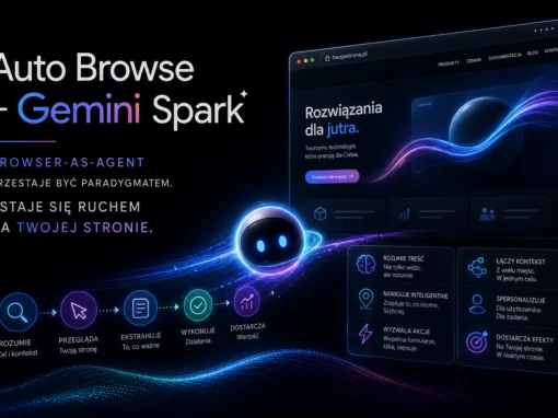 Auto Browse + Gemini Spark — kiedy Browser-as-Agent przestaje być paradygmatem i staje się ruchem na twojej stronie