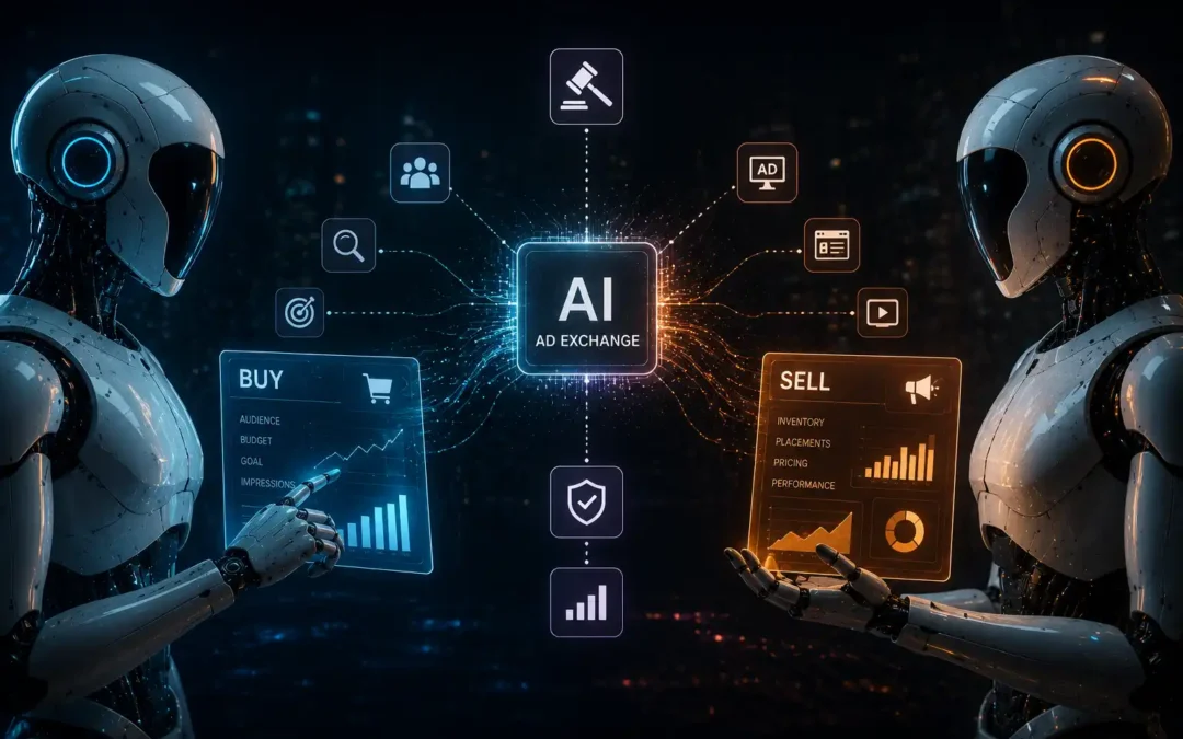 Agentic advertising — jak agenci AI kupują i sprzedają reklamę (i czemu to osobny świat od agentic commerce)