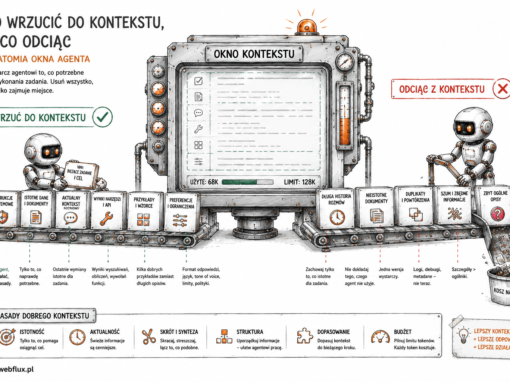 Co wrzucić do kontekstu, a co odciąć — anatomia okna agenta