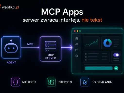 MCP Apps ( MCP-UI) — serwer zwraca interfejs, nie tekst