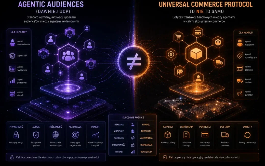 Agentic Audiences (dawniej UCP) — i czemu to NIE Universal Commerce Protocol