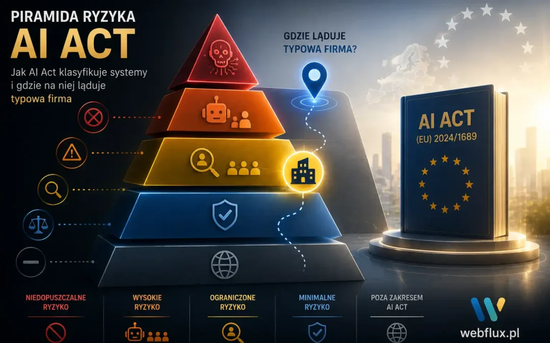 Piramida ryzyka — jak AI Act klasyfikuje systemy i gdzie na niej ląduje typowa firma