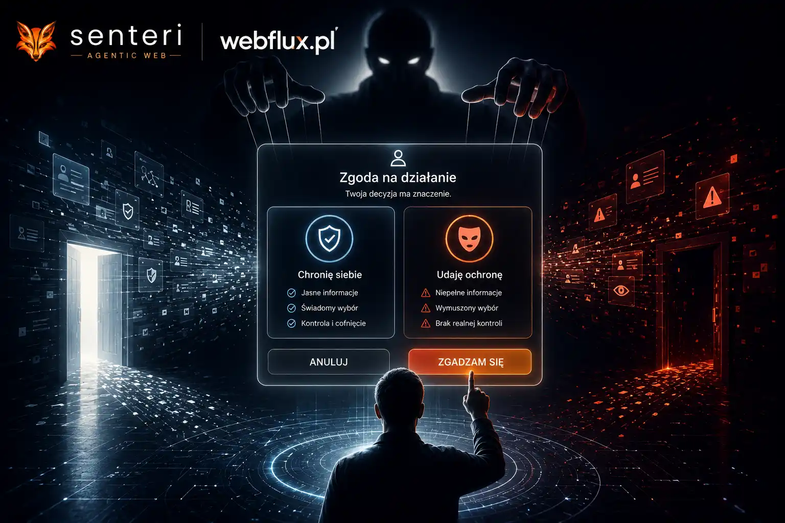 Human-in-the-loop, który kłamie — jak zaprojektować okno zgody, które naprawdę chroni