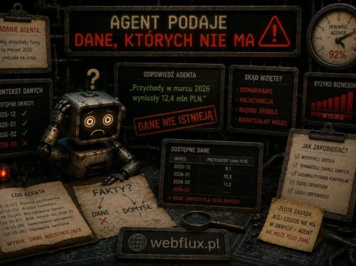 Agent podaje dane, których nie ma Agent podaje dane, których nie ma