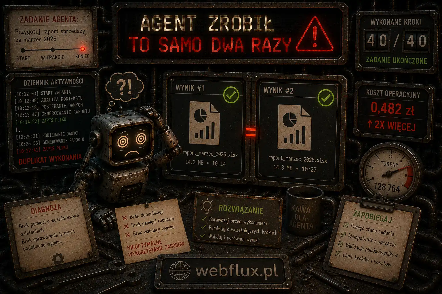 Agent zrobił to samo dwa razy