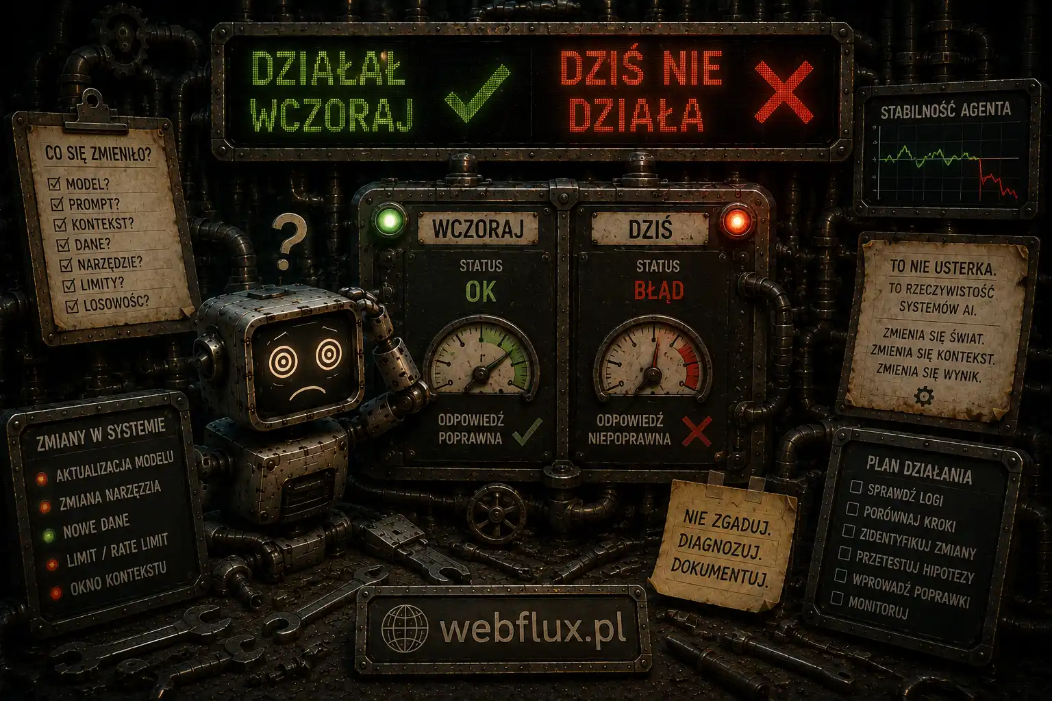 Działał wczoraj, dziś nie działa