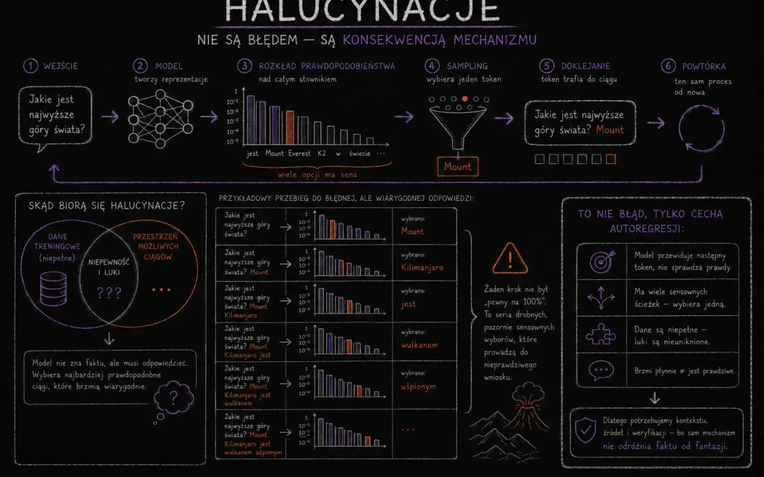 Halucynacje nie są błędem — są konsekwencją mechanizmu